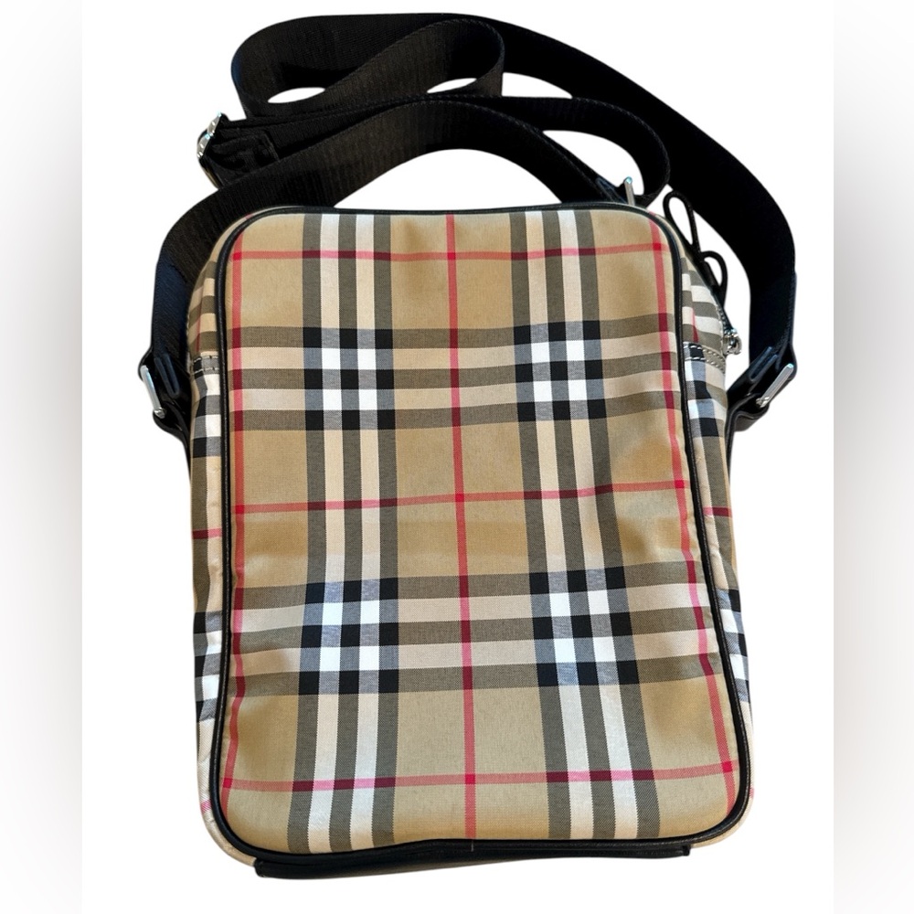 Burberry Tan and Black messenger bag - Picture 2 of 9